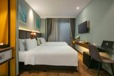 Camera Queen Deluxe — GRAND CITITEL Hanoi Hotel & Spa